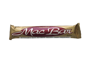 Mac Bar Organic Macadamia Nuts in dark chocolate – mac-snack